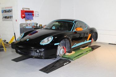 Porsche Cayman S Correction Detail