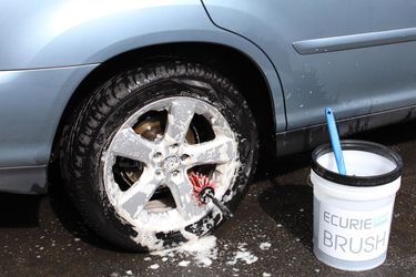 Alloy wheels deep cleaned