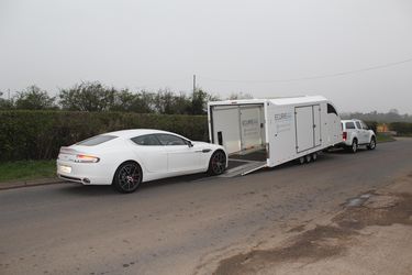 Vehicle collected and delivered to storage facility