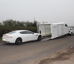 Vehicle collected and delivered to storage facility